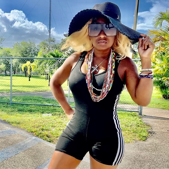 Accessories - Black is Beautiful WideBrim Hat with Bow